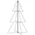 Produktbild 5 för Julgranskon 200 LED inne/ute 98x150 cm