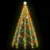 Produktbild 3 för Ljusnät för julgran 250 LED flerfärgad 250 cm