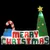 Produktbild 2 för Uppblåsbar juldekoration Merry Christmas LED 240x188 cm
