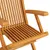 Produktbild 5 för Trädgårdsstolar med beige dynor 8 st massiv teak
