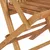 Produktbild 8 för Trädgårdsstolar med beige dynor 8 st massiv teak