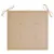 Produktbild 9 för Trädgårdsstolar med beige dynor 8 st massiv teak
