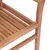 Produktbild 6 för Matstolar 8 st med taupe dynor massiv teak