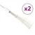Produktbild 2 för Utomhusbelysning fyrverkerier 2 st kall vit 20cm 280 lysdioder