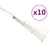 Produktbild 2 för Utomhusbelysning fyrverkerier 10 st flerfärgad 20cm 1400 LED