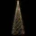 Julgran med metallstång 1400 LED flerfärgad 5 m