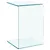 Produktbild 5 för Sidobord 40x40x60 cm härdat glas 