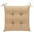 Produktbild 9 för Trädgårdsstolar 6 st med beige dynor massiv teak