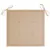 Produktbild 7 för Trädgårdsstolar 8 st med beige dynor massiv teak