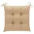 Produktbild 9 för Trädgårdsstolar 8 st med beige dynor massiv teak