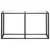 Produktbild 3 för Konsolbord transparent 140x35x75,5 cm härdat glas