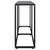 Produktbild 4 för Konsolbord svart 140x35x75,5 cm härdat glas