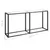 Produktbild 6 för Konsolbord transparent 160x35x75,5 cm härdat glas