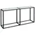 Produktbild 2 för Konsolbord vit marmor 160x35x75,5 cm härdat glas