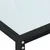 Produktbild 6 för Konsolbord vit marmor 160x35x75,5 cm härdat glas