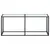 Produktbild 3 för Konsolbord vit marmor 180x35x75,5 cm härdat glas