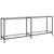 Produktbild 2 för Konsolbord transparent 200x35x75,5 cm härdat glas