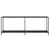 Produktbild 3 för Konsolbord svart 200x35x75,5 cm härdat glas