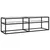 Produktbild 2 för TV-bänk genomskinlig 140x40x40,5 cm härdat glas 