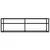 Produktbild 3 för TV-bänk svart 140x40x40,5 cm härdat glas 