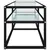 Produktbild 4 för Tv-bänk vit marmor 140x40x40,5 cm härdat glas