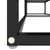 Produktbild 6 för Tv-bänk svart marmor 140x40x40,5 cm härdat glas