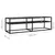 Produktbild 7 för Tv-bänk svart marmor 140x40x40,5 cm härdat glas