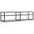 Produktbild 2 för Tv-bänk vit marmor 160x40x40,5 cm härdat glas