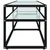 Produktbild 4 för Tv-bänk vit marmor 160x40x40,5 cm härdat glas