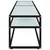 Produktbild 4 för Tv-bänk vit marmor 180x40x40,5 cm härdat glas
