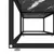 Produktbild 6 för Tv-bänk svart marmor 180x40x40,5 cm härdat glas