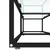 Produktbild 6 för Tv-bänk vit marmor 200x40x40,5 cm härdat glas