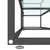 Produktbild 6 för Tv-bänk vit marmor 220x40x40,5 cm härdat glas