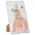 Produktbild 2 för Fotoramar 5 st för bord silver 15x21 cm MDF