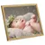 Produktbild 4 för Fotoramar 5 st för bord guld 13x18 cm MDF