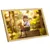 Produktbild 4 för Fotoramar 5 st för vägg guld 42x59,4cm MDF