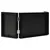 Produktbild 3 för Tredelad fotoram svart 22x15 cm+2x(10x15 cm)