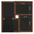 Produktbild 8 för Fotoram för 4x(13x18 cm) bilder mörkbrun MDF