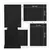 Produktbild 8 för Fotoram för 4x(13x18 cm) bilder vit MDF