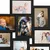 Produktbild 4 för Fotoram för 10x(10x15 cm) bilder svart MDF