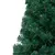 Produktbild 8 för Belyst halv plastgran med fot grön 120 cm PVC