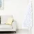 Produktbild 2 för Belyst halv plastgran med fot vit 180 cm PVC