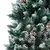 Produktbild 4 för Plastgran med LED kottar och vit snö 210 cm