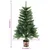 Produktbild 8 för Belyst plastgran 90 cm grön