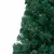 Produktbild 7 för Halv plastgran med LED och julgranskulor grön 120 cm