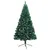 Produktbild 4 för Halv plastgran med LED och julgranskulor grön 210 cm
