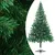 Produktbild 2 för Plastgran med LED och julgranskulor 210 cm 910 grenar