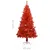 Produktbild 12 för Plastgran med LED och julgranskulor röd 120 cm PVC