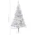 Produktbild 12 för Belyst plastgran med kulor silver 210 cm PET