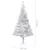 Produktbild 12 för Belyst plastgran med kulor silver 240 cm PET